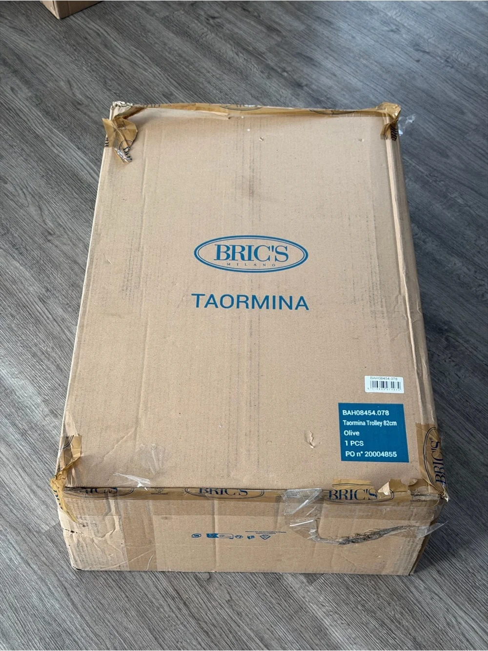 BRIC’S Taormina 32” XL Expandable Spinner Suitcase Olive NWT
